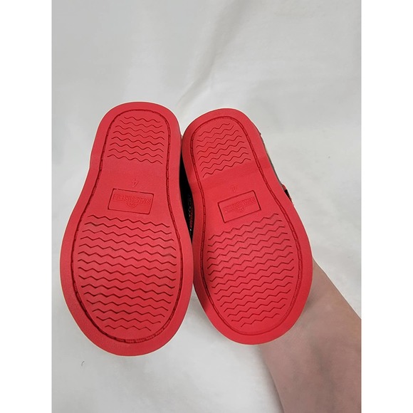 NWOB Sesame Street Elmo Baby Boy Moccasins Size 4 - Picture 7 of 8